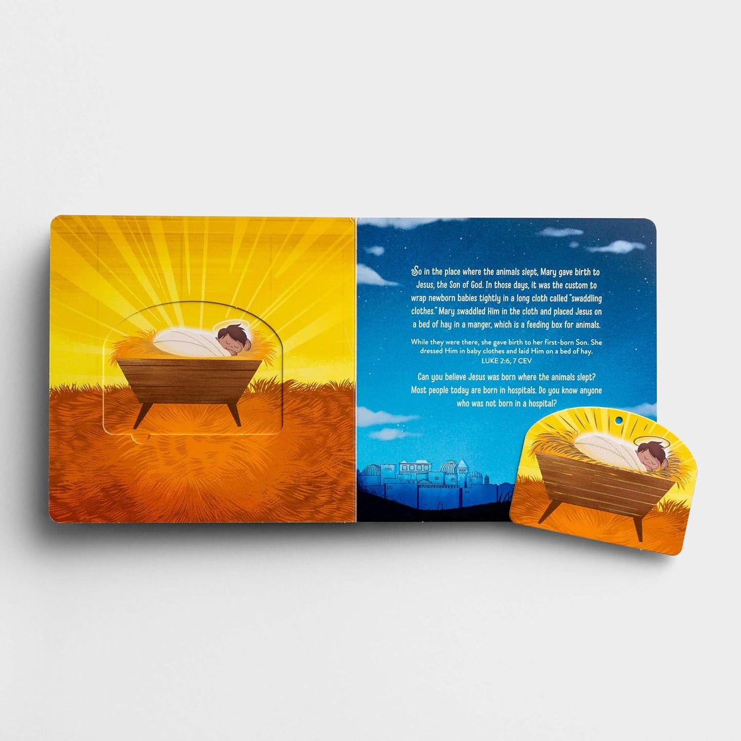 Jesus is Born: Nativity Ornament Book