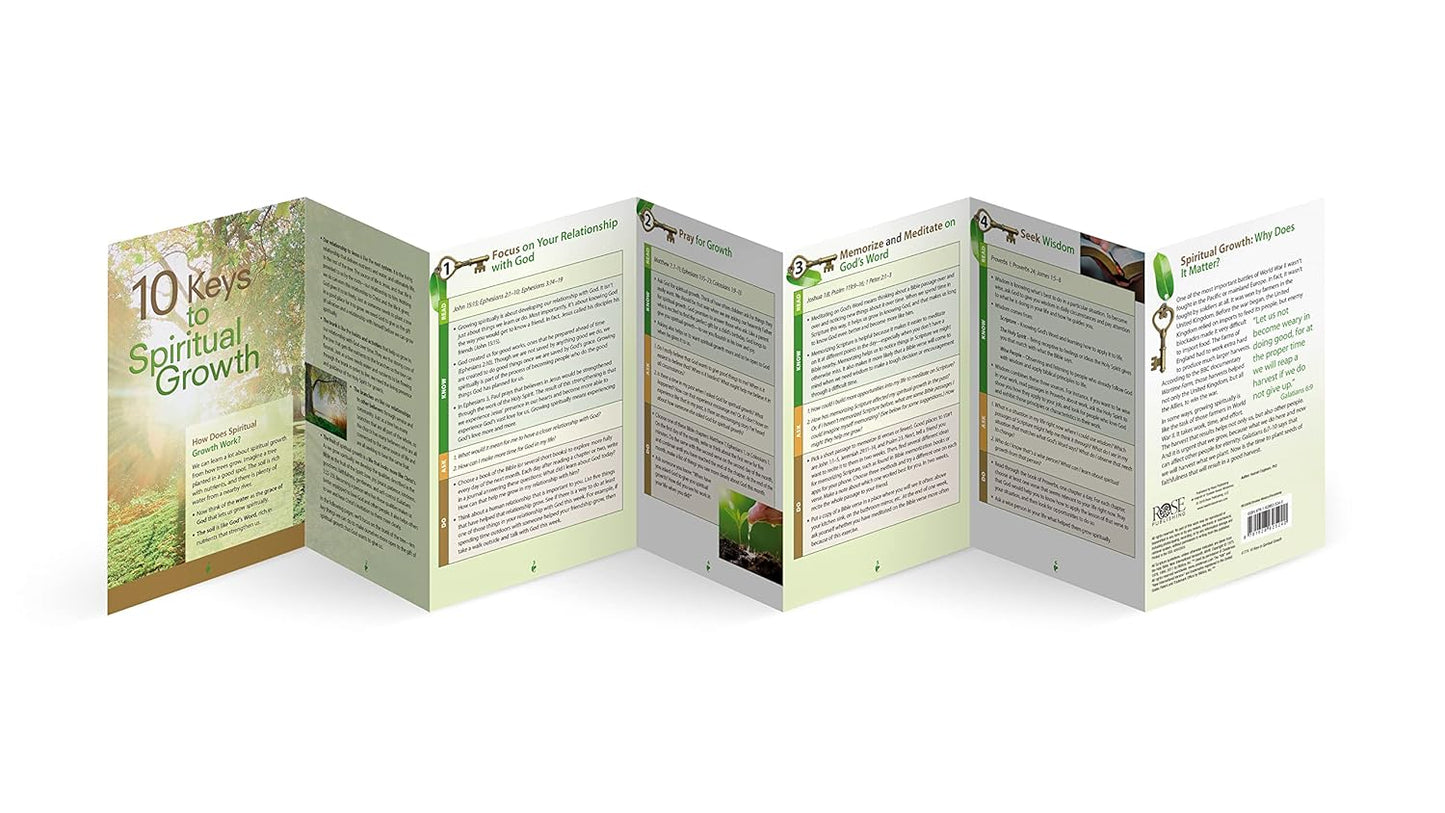 10 Keys to Spiritual Growth Pamphlet