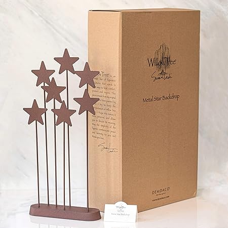 Willow Tree Metal Star Backdrop, Designed for Classic Nativity Collection