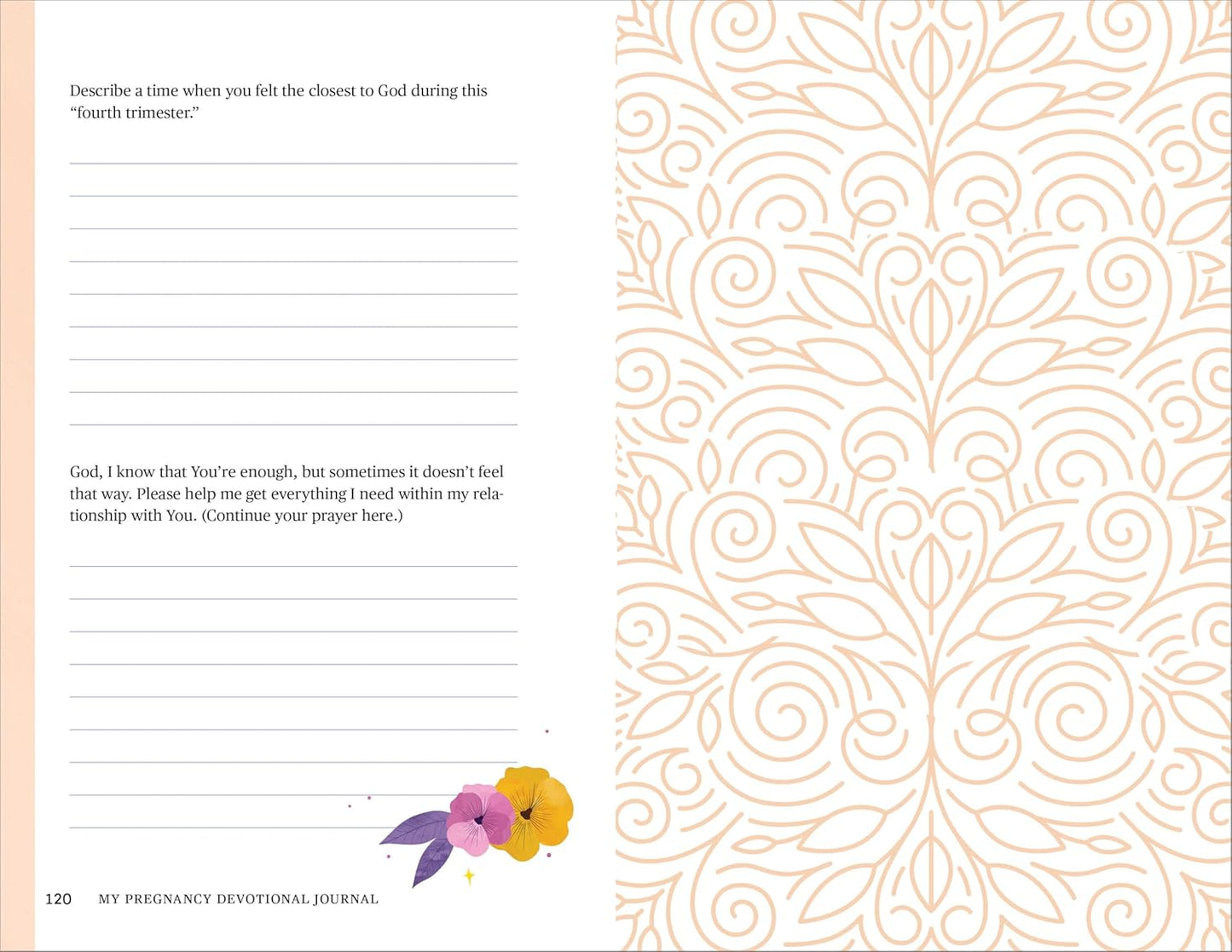 My Pregnancy Devotional Journal: 40 Weeks of Reflection and Prayer for You and Your Baby