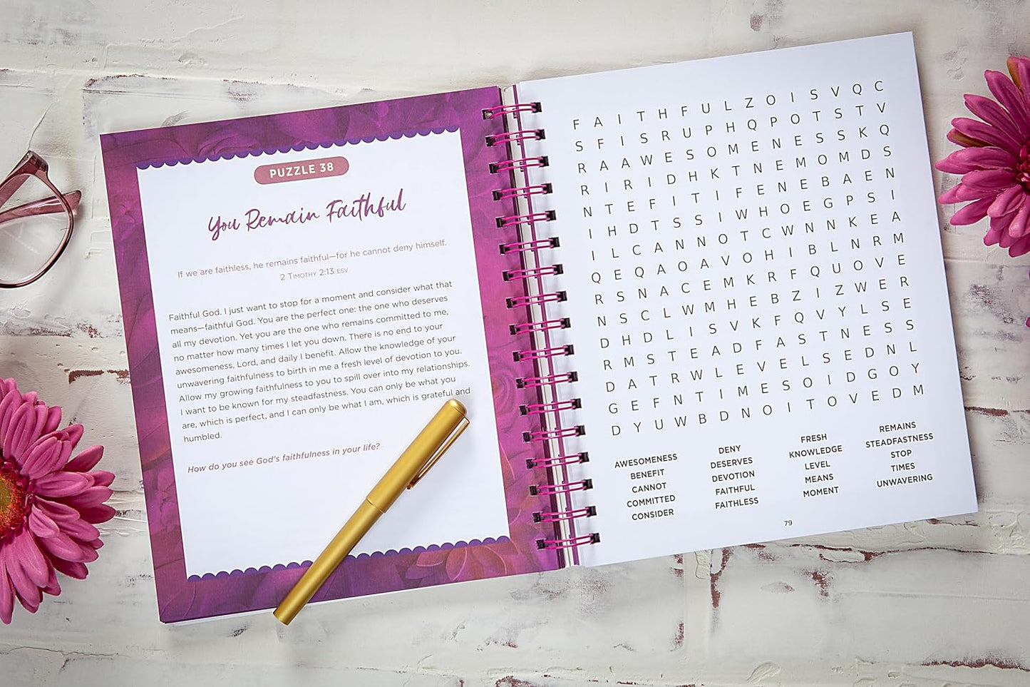 100 Days of Prayer for Women: Bible Word Search Devotional