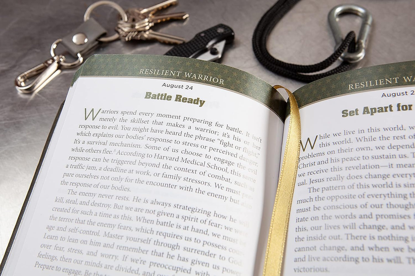 Behind the Lines: 365 Daily Challenges for Military Personnel by Adam Davis, Chad Robichaux
