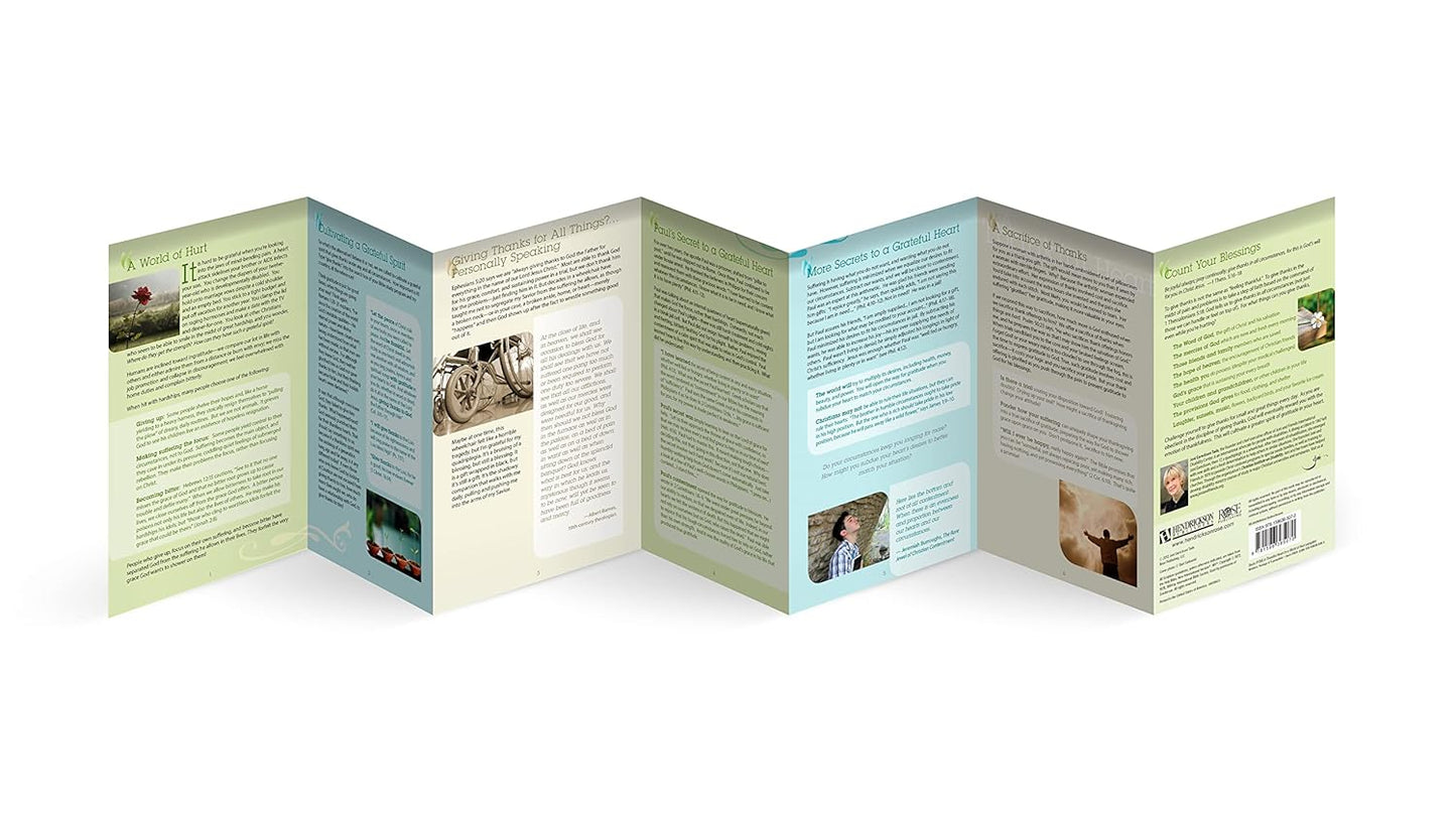 Finding Happiness: A Thankful Heart in a World of Hurt Pamphlet