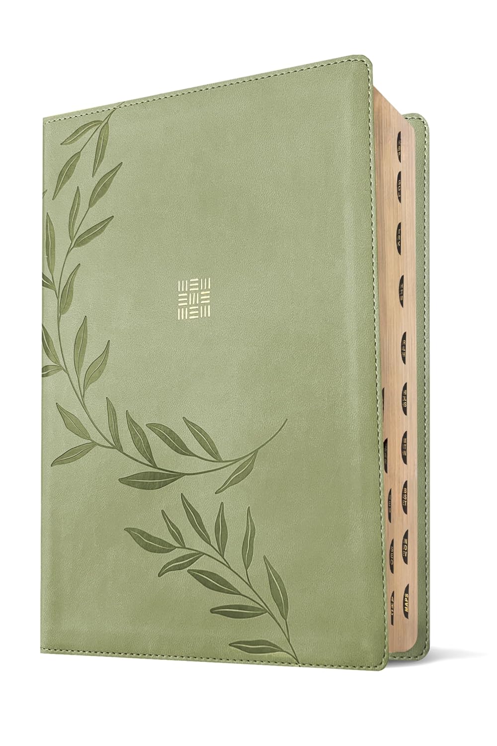 NLT Every Woman’s Bible, Filament Enabled (LeatherLike, Olive Branch Green, Red Letter, indexed)