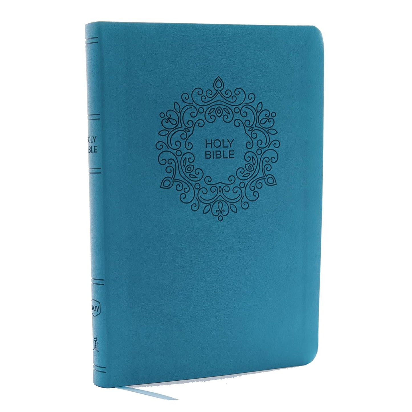 NKJV Value Thinline Bible Large Print, Imitation Leather, Blue