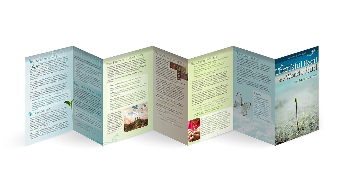 Finding Happiness: A Thankful Heart in a World of Hurt Pamphlet