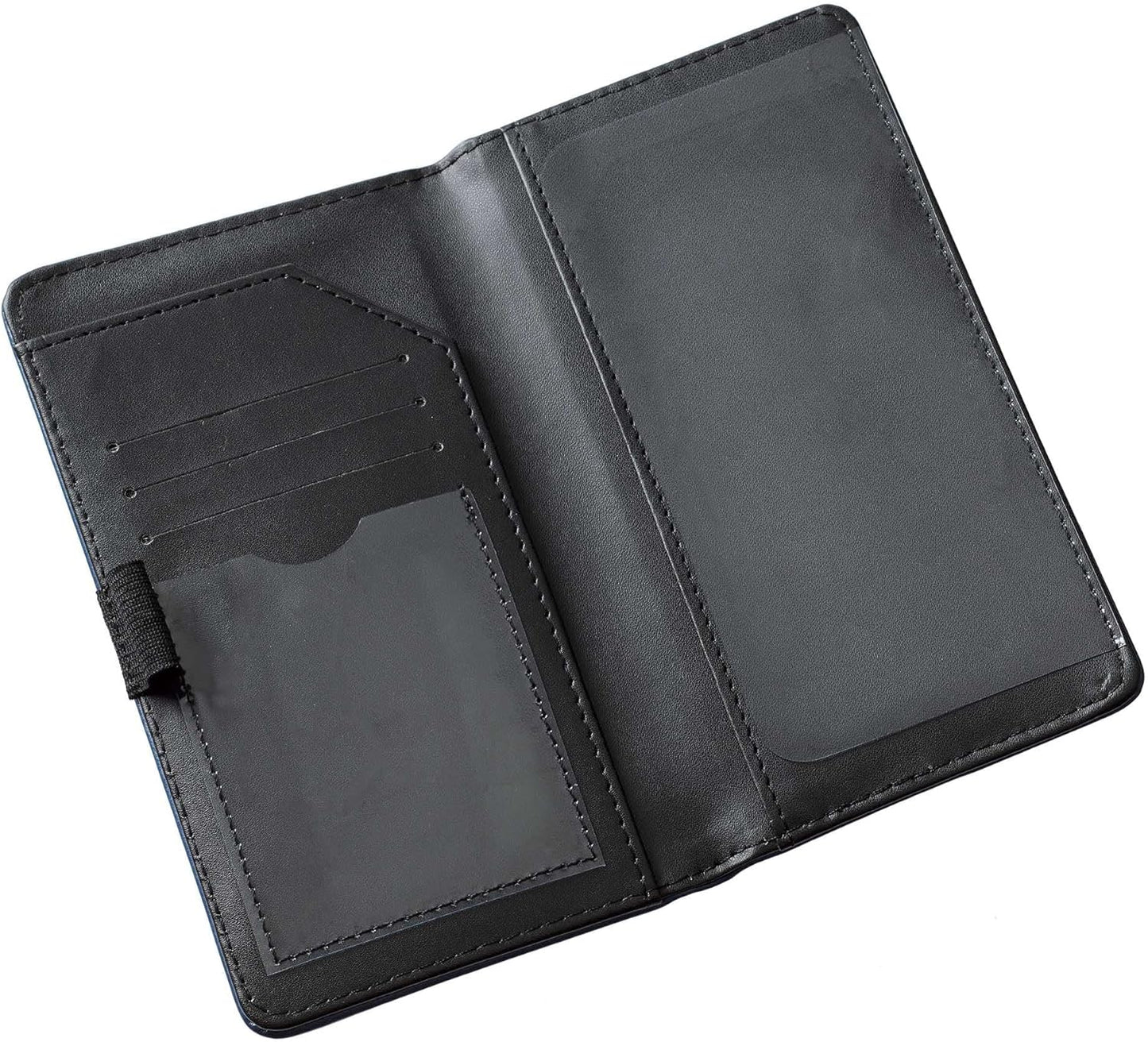 Be Still and Know Navy Faux Leather Checkbook Cover - Psalm 46:10