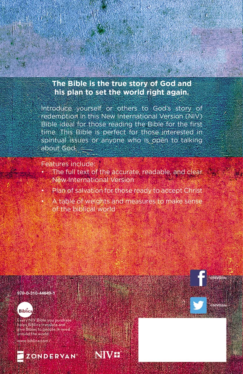 NIV, Value Outreach Bible, Paperback