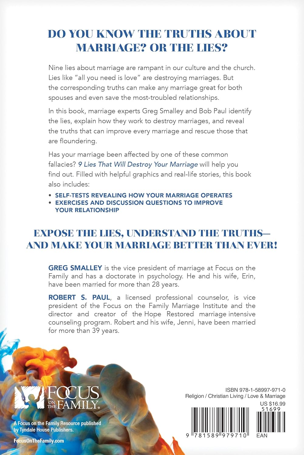 9 Lies That Will Destroy Your Marriage: And the Truths That Will Save It and Set It Free by Greg Smalley