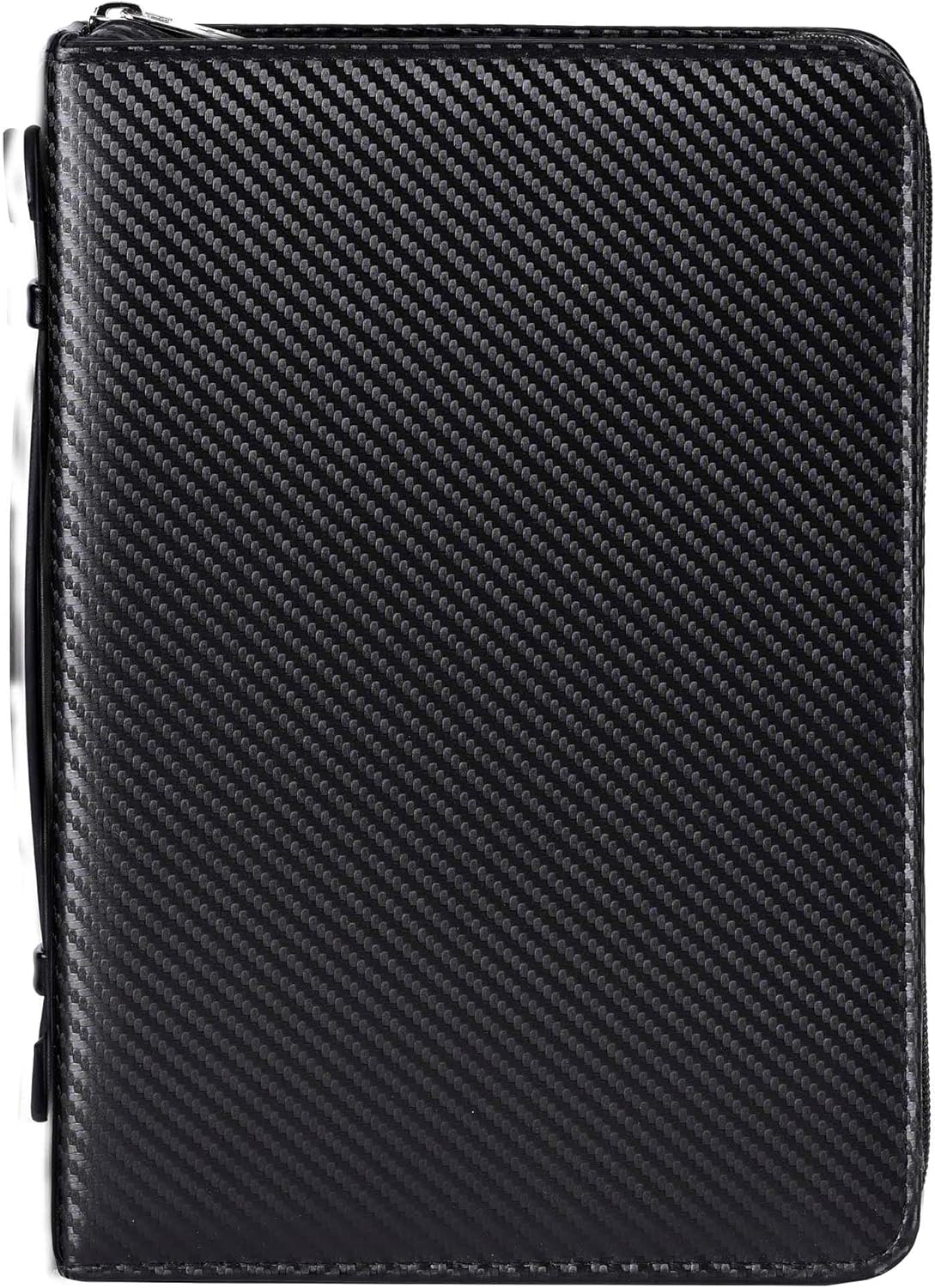 Bible Cover-Man of God/Carbon Fiber Look, Black