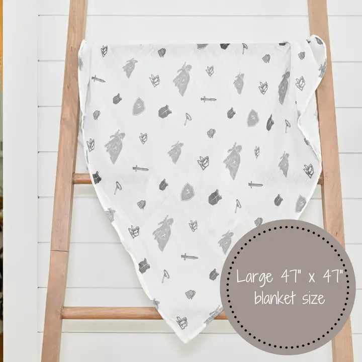 Armor of God Baby Muslin Swaddle Blanket