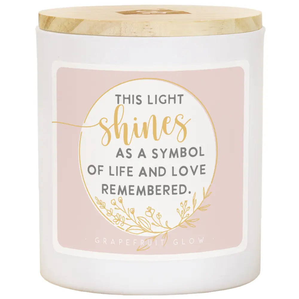 Candle-Light Shines Symbol-Grapefruit Glow Scent