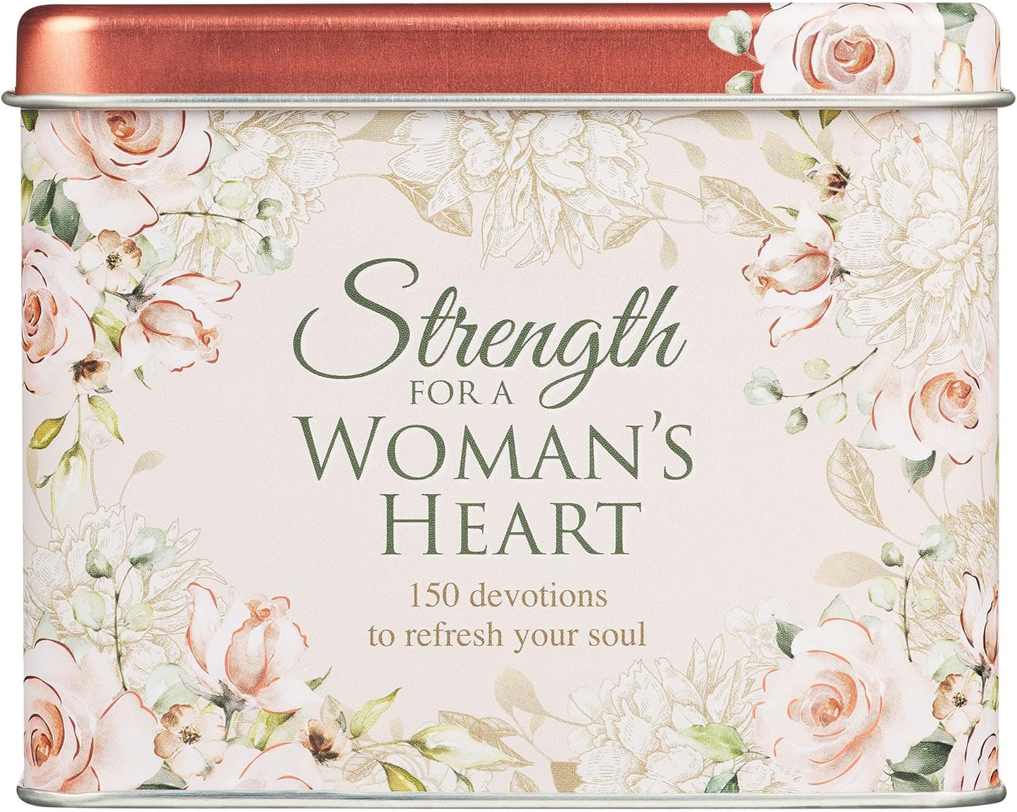 Strength for a Women's Heart Devotional Cards in a Tin