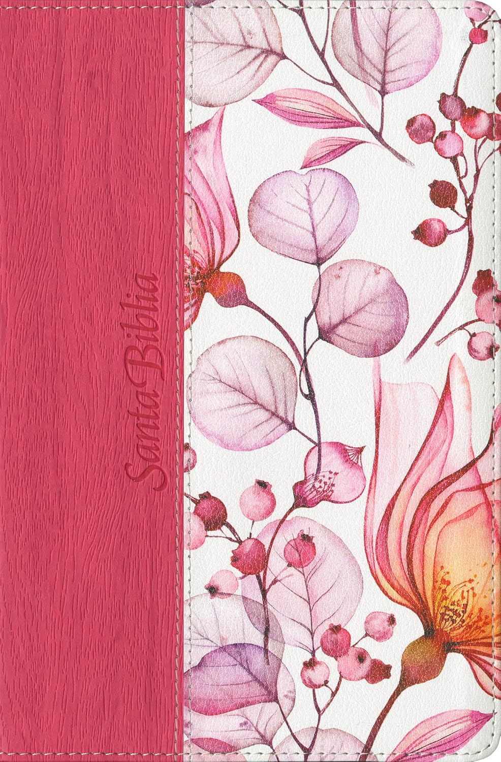Santa Biblia NTV, Edición personal, letra grande (SentiPiel, Rosa, Índice, Letra Roja) (Spanish Edition)