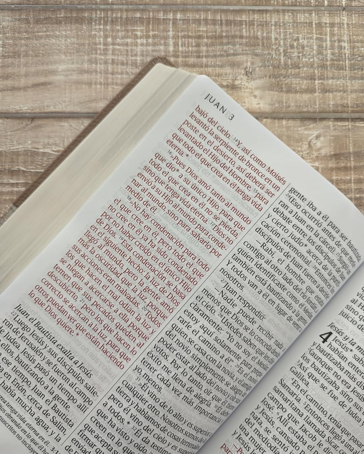 Santa Biblia NTV, letra súper gigante (SentiPiel, Beige, Índice, Letra Roja) (Spanish Edition)