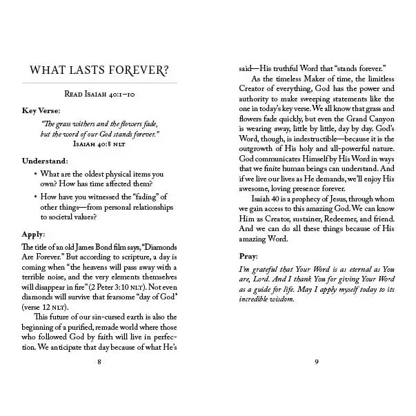 The 5-Minute Bible Study For Men: Standing For God's Truth