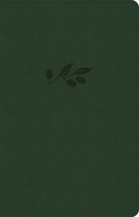 NASB 2020 Large Print Thinline Bible, Olive, Soft Leather-Look