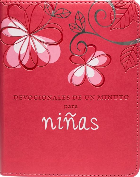 Devocional Un min. niñas símil cuero