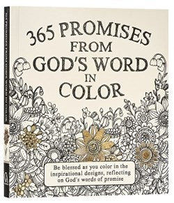 Coloring Devotional 365 Promises God's Word in Color
