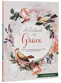 A Garland of Grace Coloring Book - Proverbs