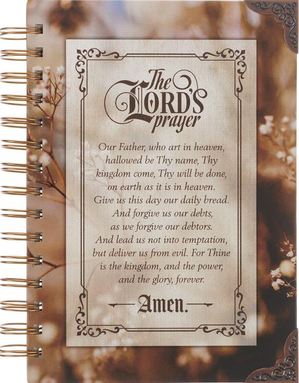 The LORD's Prayer Large Wirebound Journal