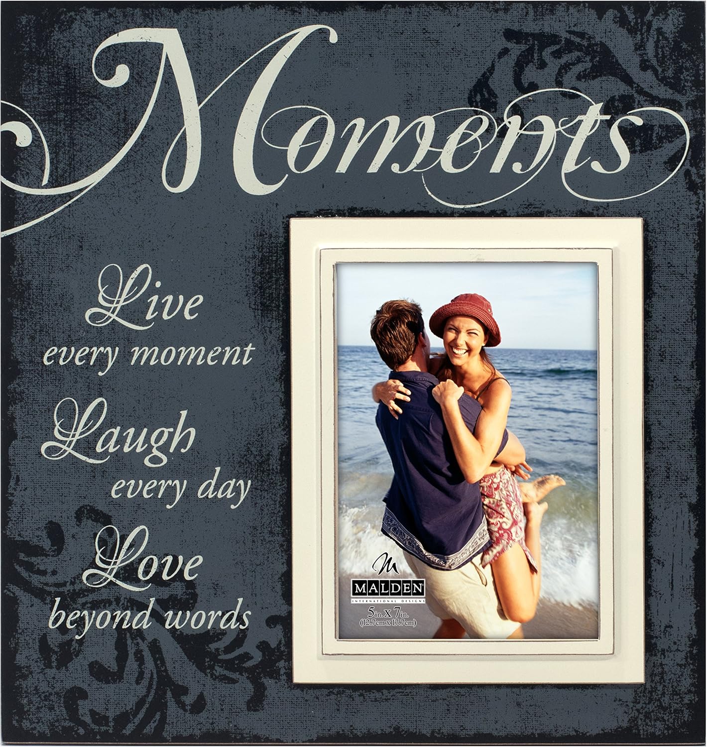 Sentiments Moments Wood Picture Frame, 5x7