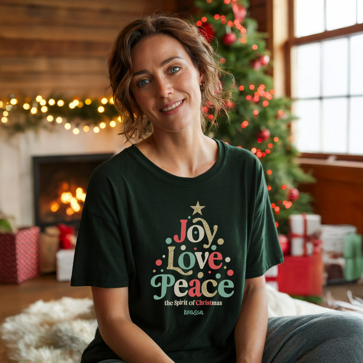 Christmas T-Shirt - Joy Tree
