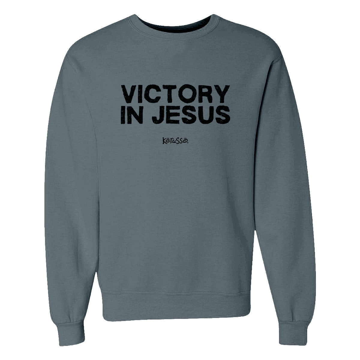 Mens Sweatshirt- Victory In Jesus