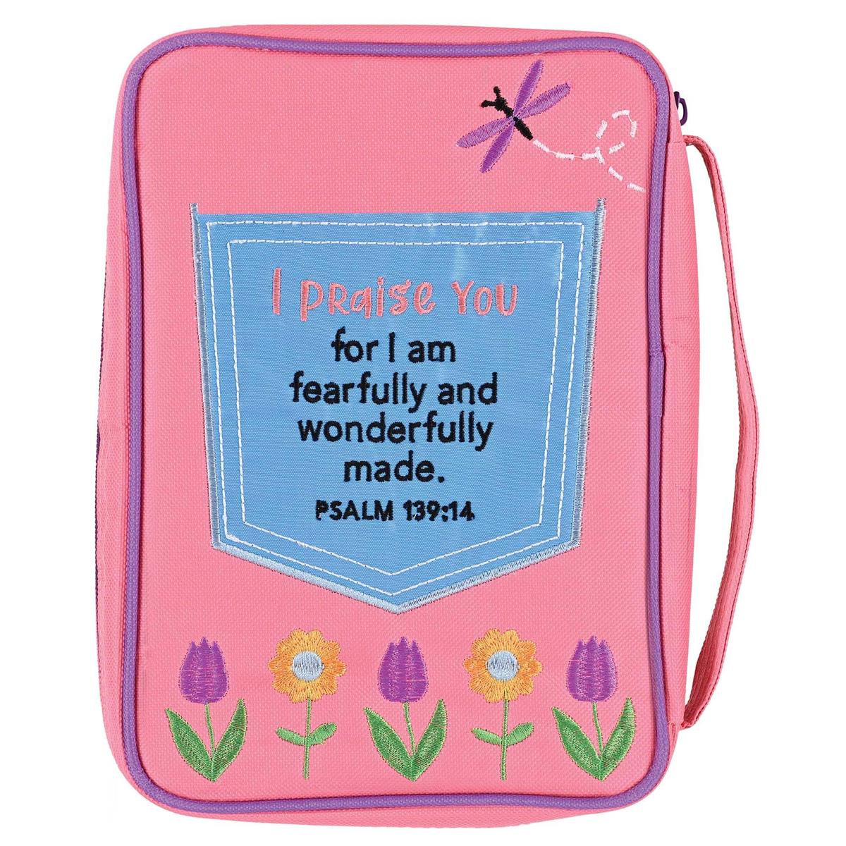 Kids Bible Cover Pink Bee You Are
