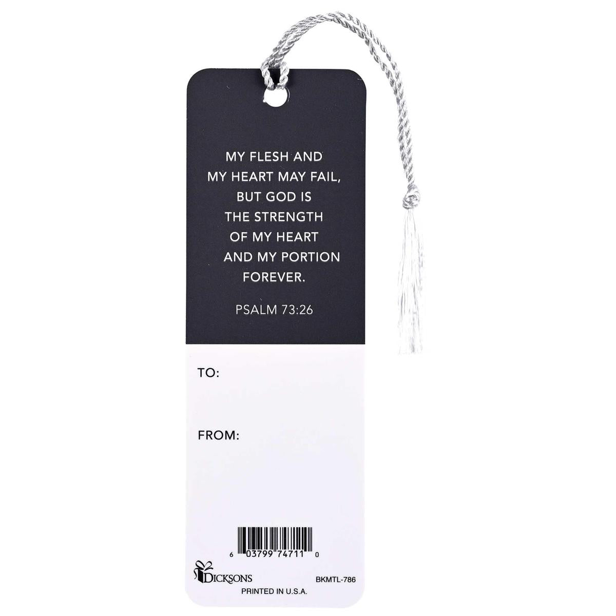 Tassel Bookmark God Is My Strength