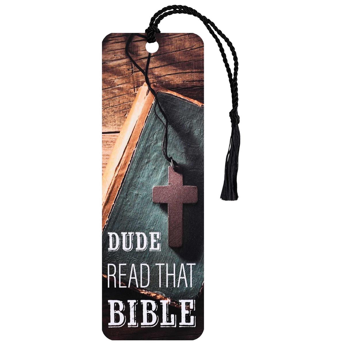 Tassel Bookmark Dude Read That Bible