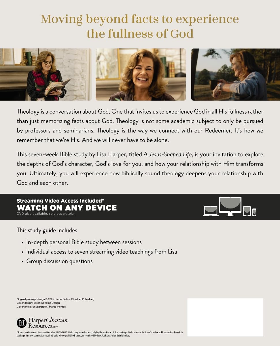A Jesus-Shaped Life Bible Study Guide by Lisa Harper