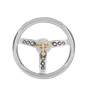 Jesus Takes the Wheel Charms in a Basket