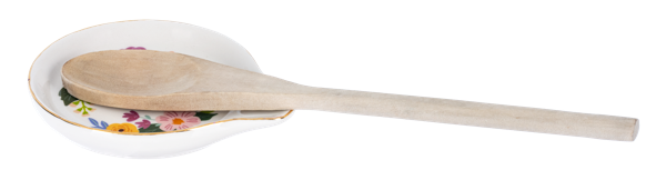 God Bless Our Home Floral Spoon Rest