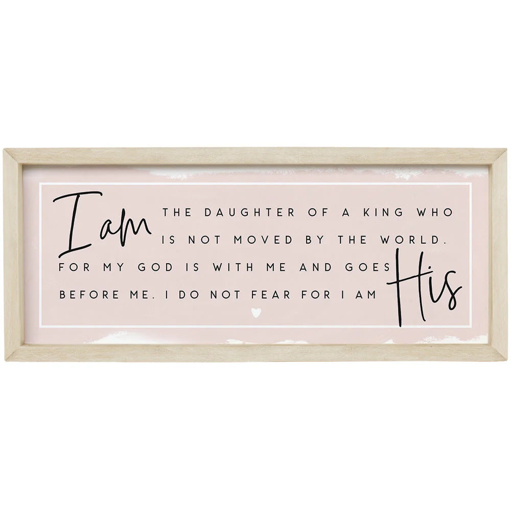 Wall Art-I Am His Pink