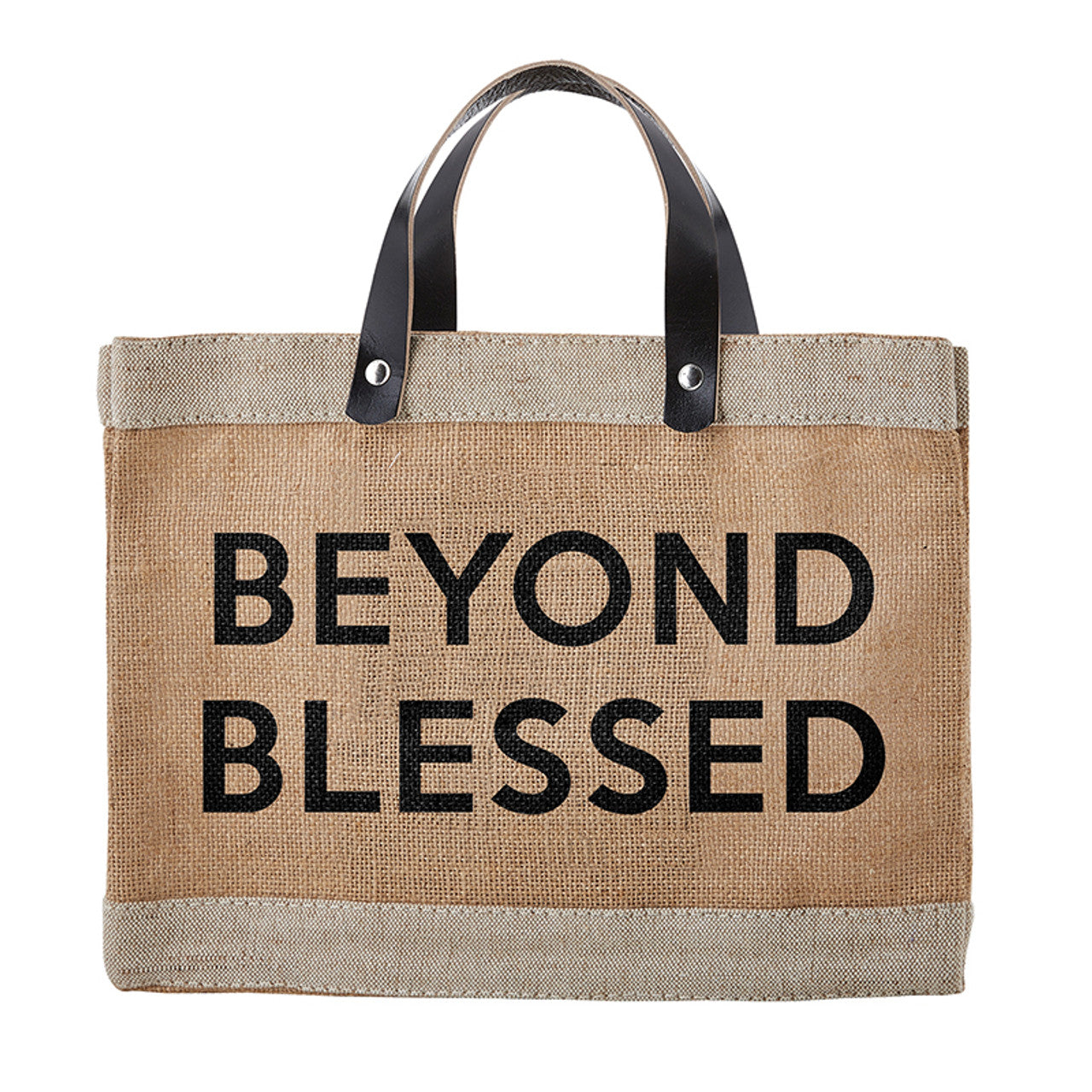 Beyond Blessed- Mini Market Tote Bag