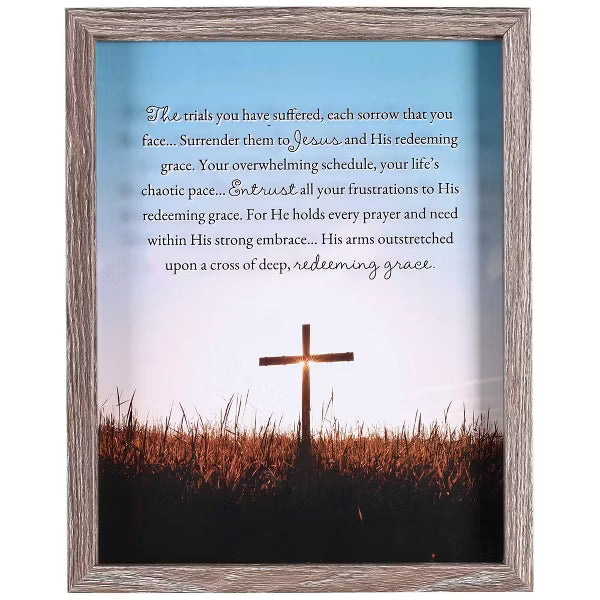 Trails You Have Suffered Surrender Tabletop Frame