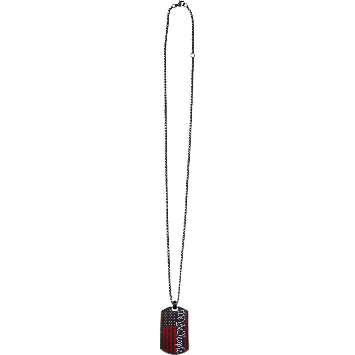 HOLD FAST Men's Necklace- We The People Flag