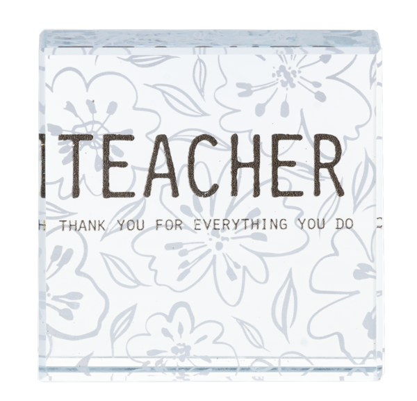 Block Talk - Teacher thank you for everything you do