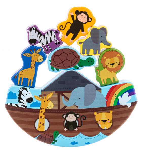 Noah's Ark Balance Stacker
