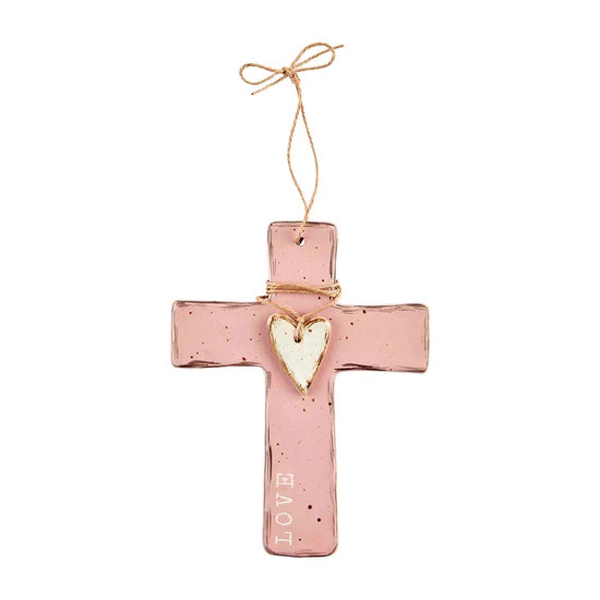 Love Stoneware Cross