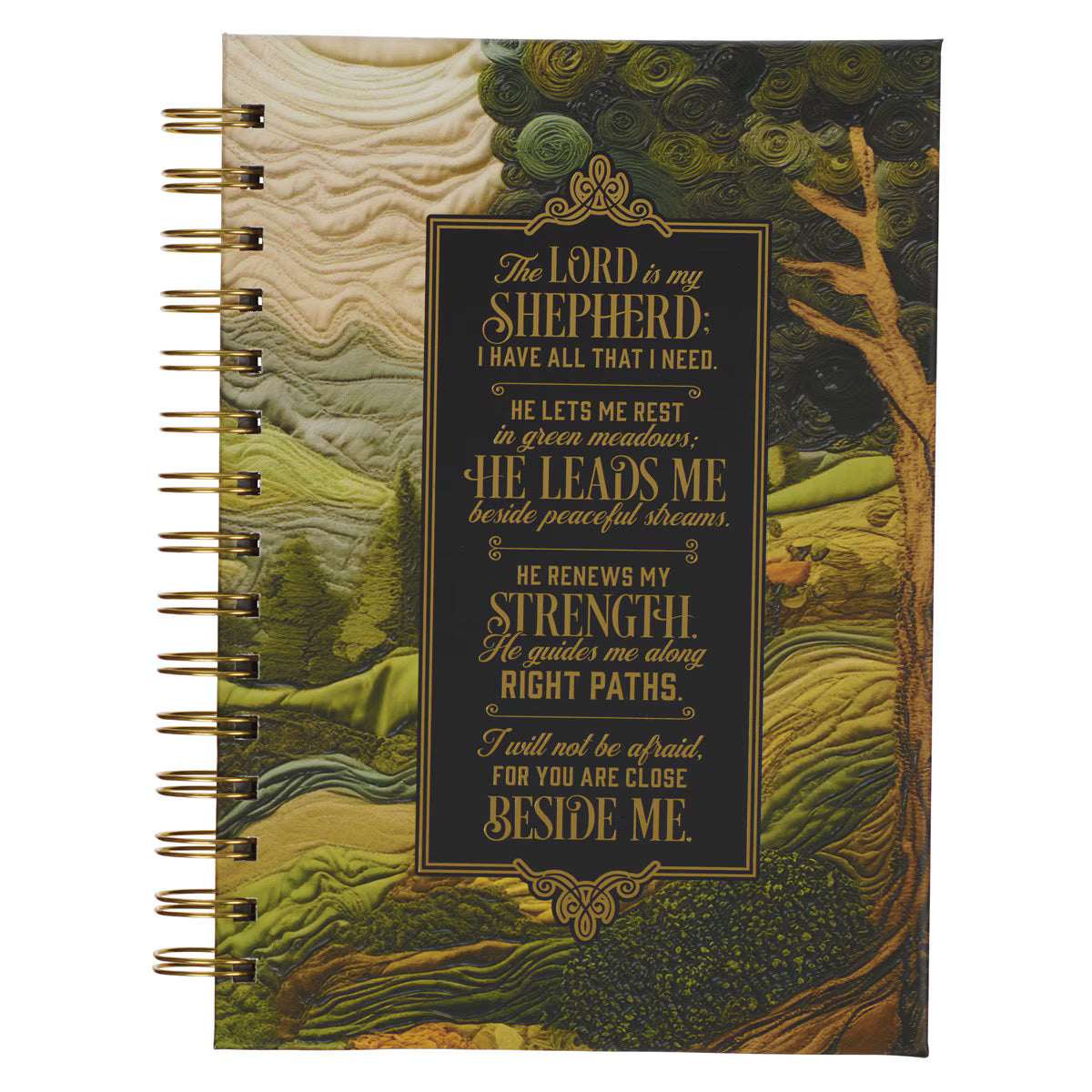 The Lord is My Shepherd Spiral Journal - Psalm 23:1-4