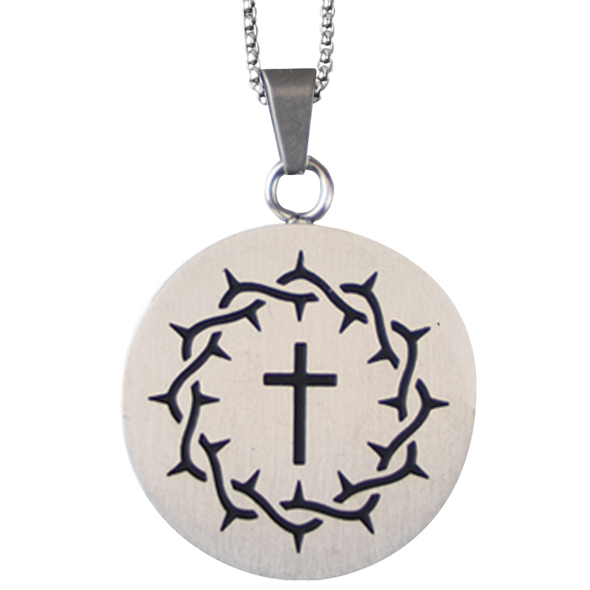 Kerusso Men's Necklace - Crown Cross