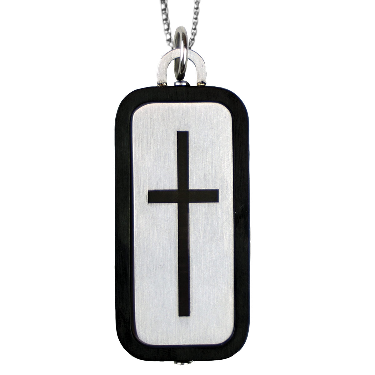 Kerusso Men's Necklace- John 3:16 Cross