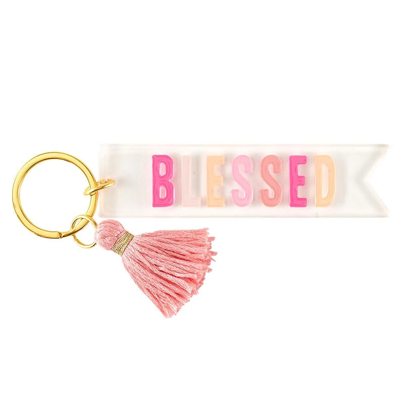 Acrylic Keytag - BLESSED