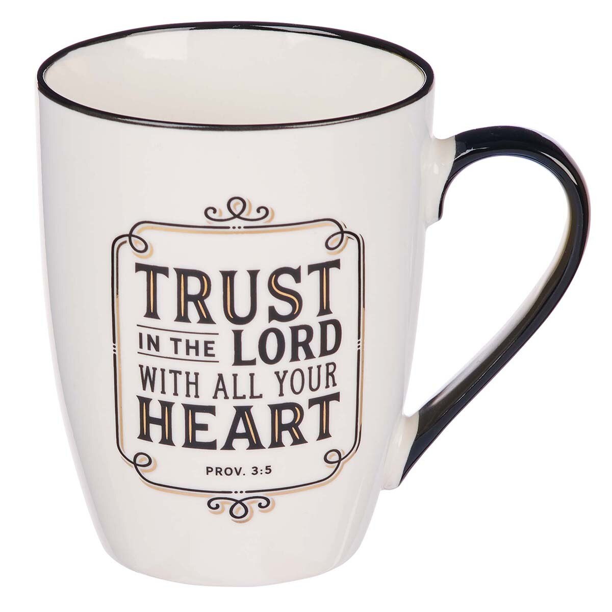 Trust in the Lord Ceramic Mug – Proverbs 3:5
