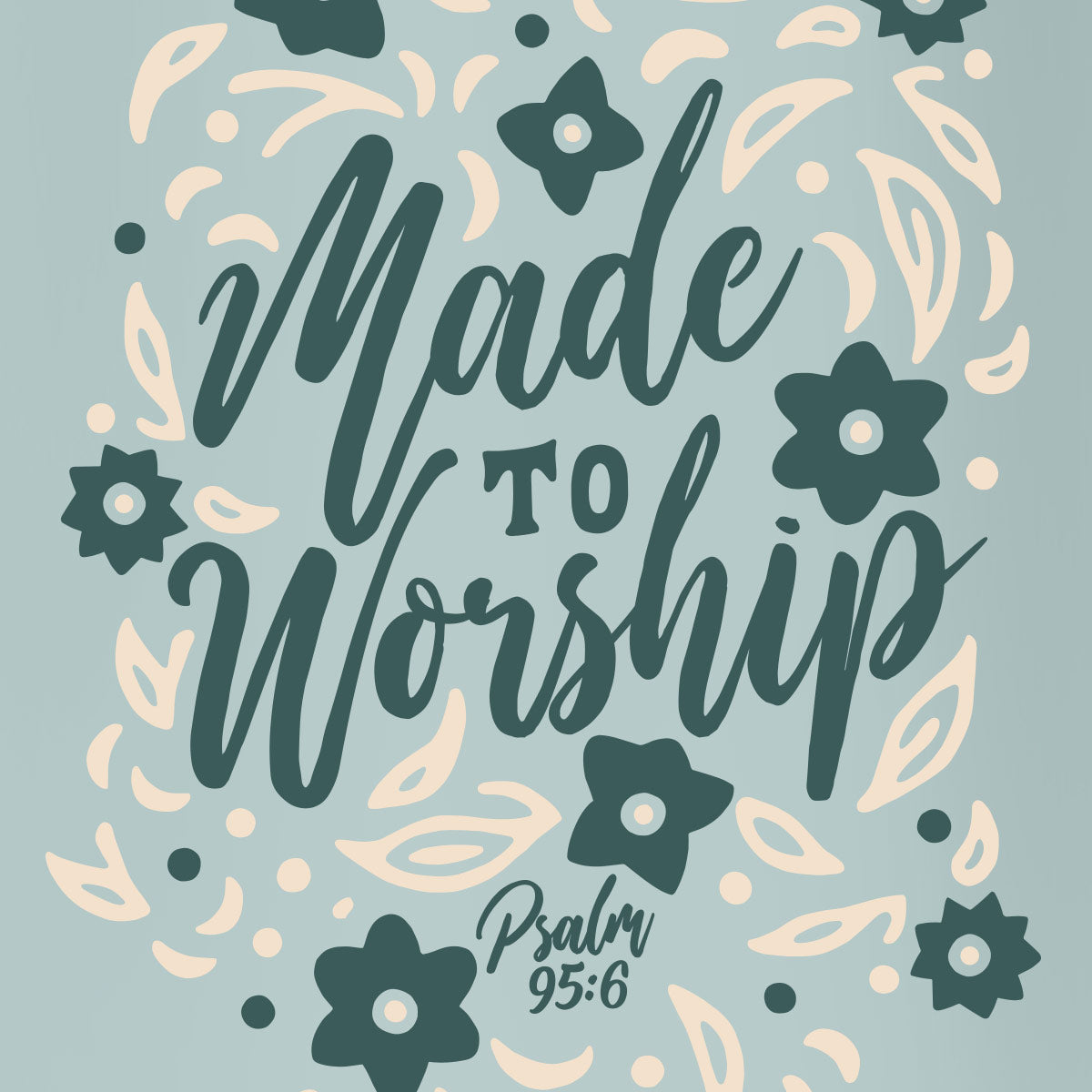 22 oz Stainless Steel Mug With Handle Made To Worship
