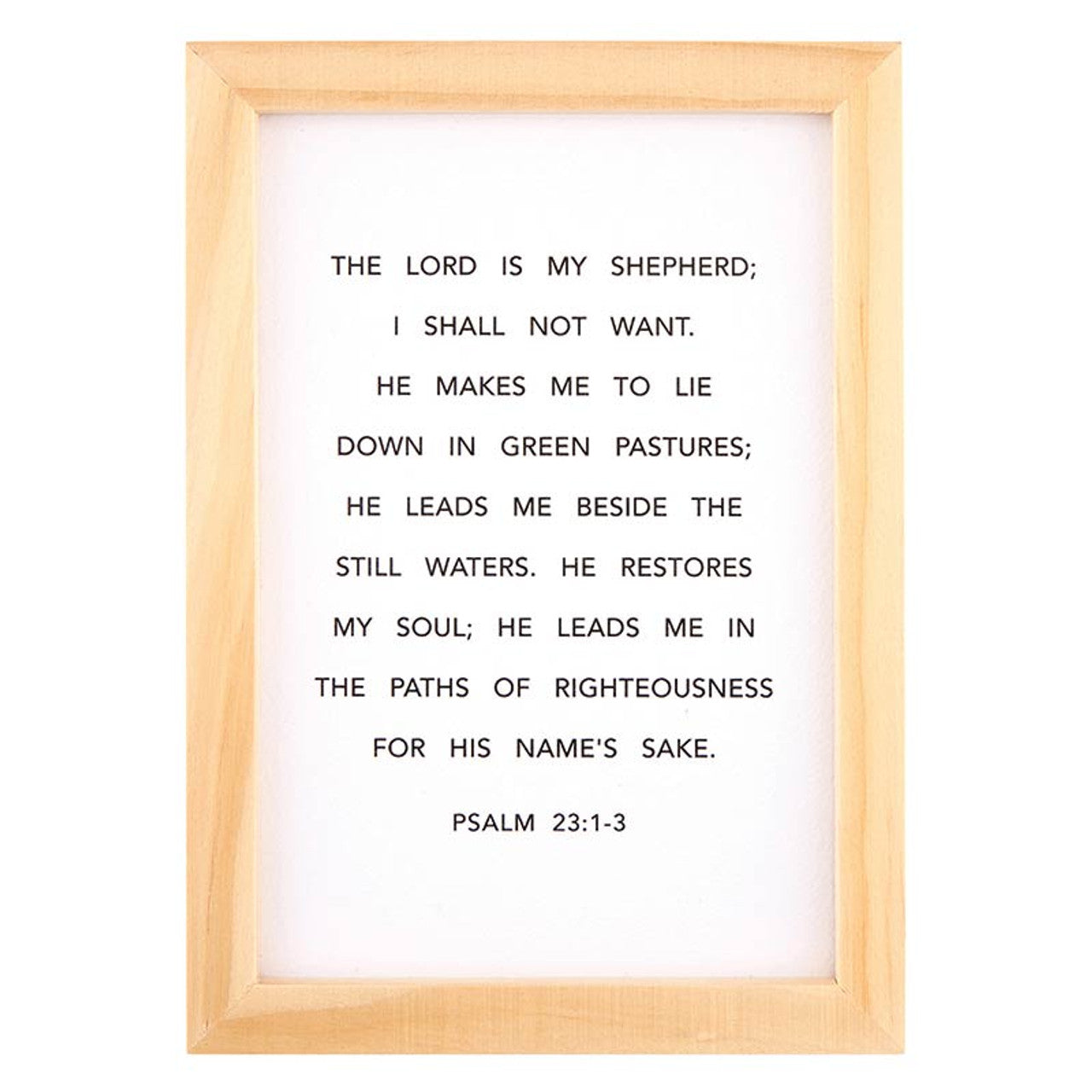 Encouragement Art- Small Wood Frame Easels