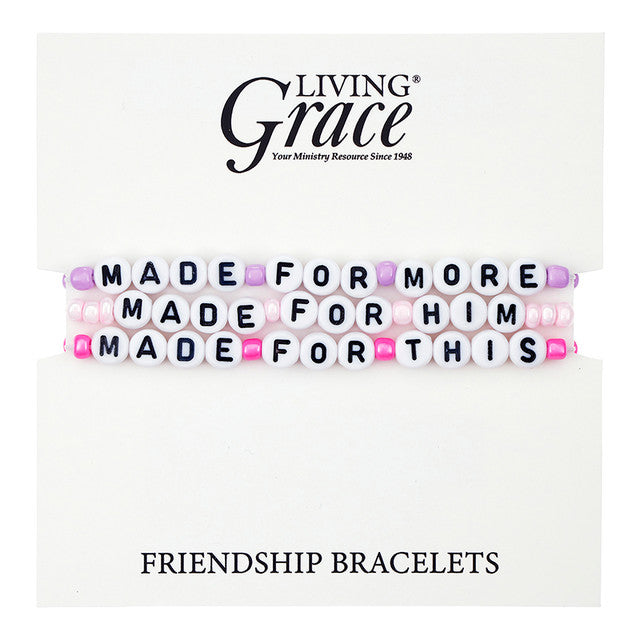 Made for More Friendship Bracelet