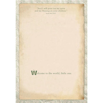 Blocks and Branch Baby Card SCD48541